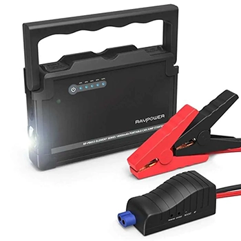 شارژر همراه و استارتر خودرو راو پاور مدل RP-PB053 ظرفیت 18000 میلی آمپرساعت
